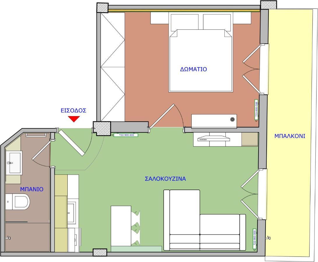Beourguest#1 Bright Central Suite Tesalónica Exterior foto